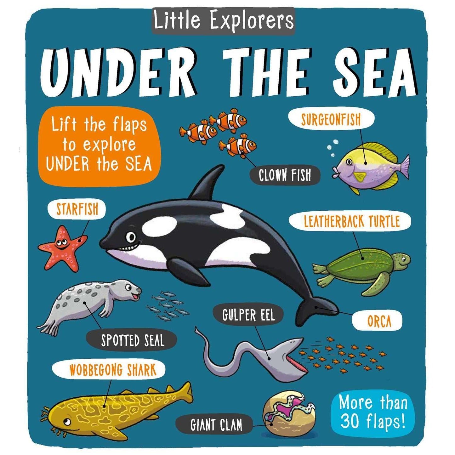 Paradise Clay SIM329 Little Explorers: Under the Sea - Book