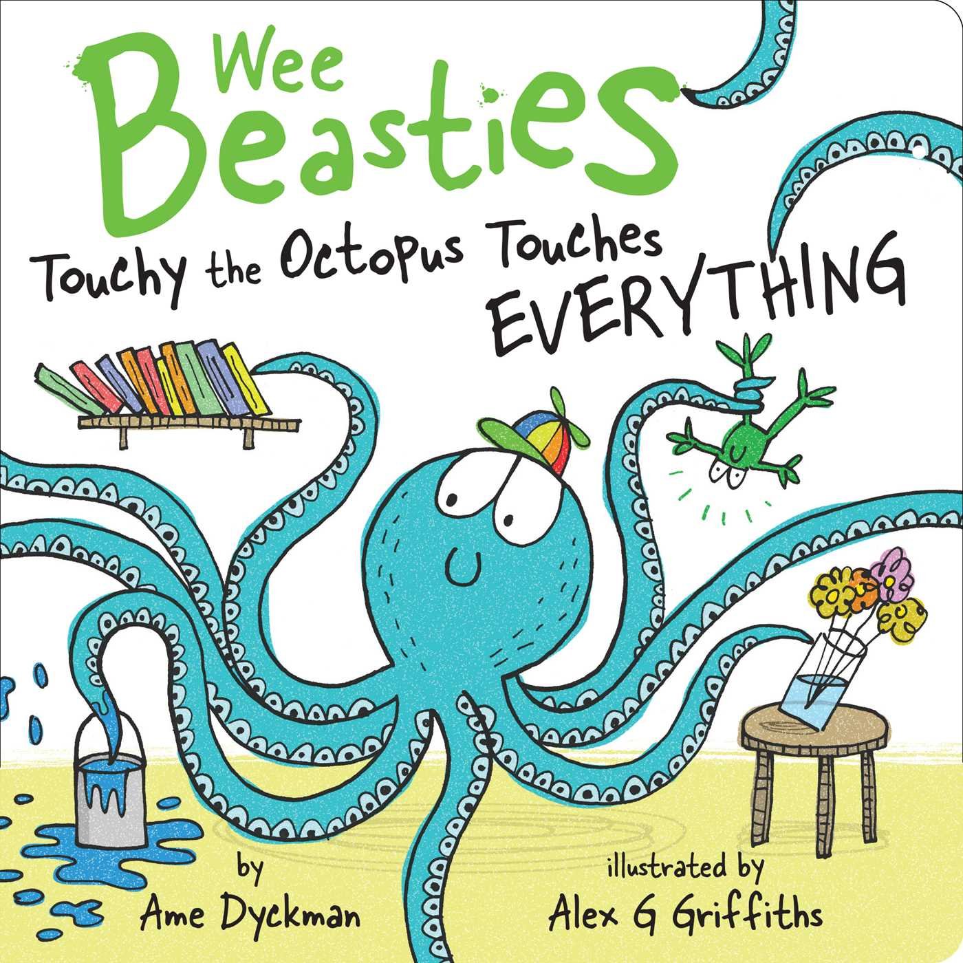 Paradise Clay SIM383 Touchy the Octopus Touches Everything - Book