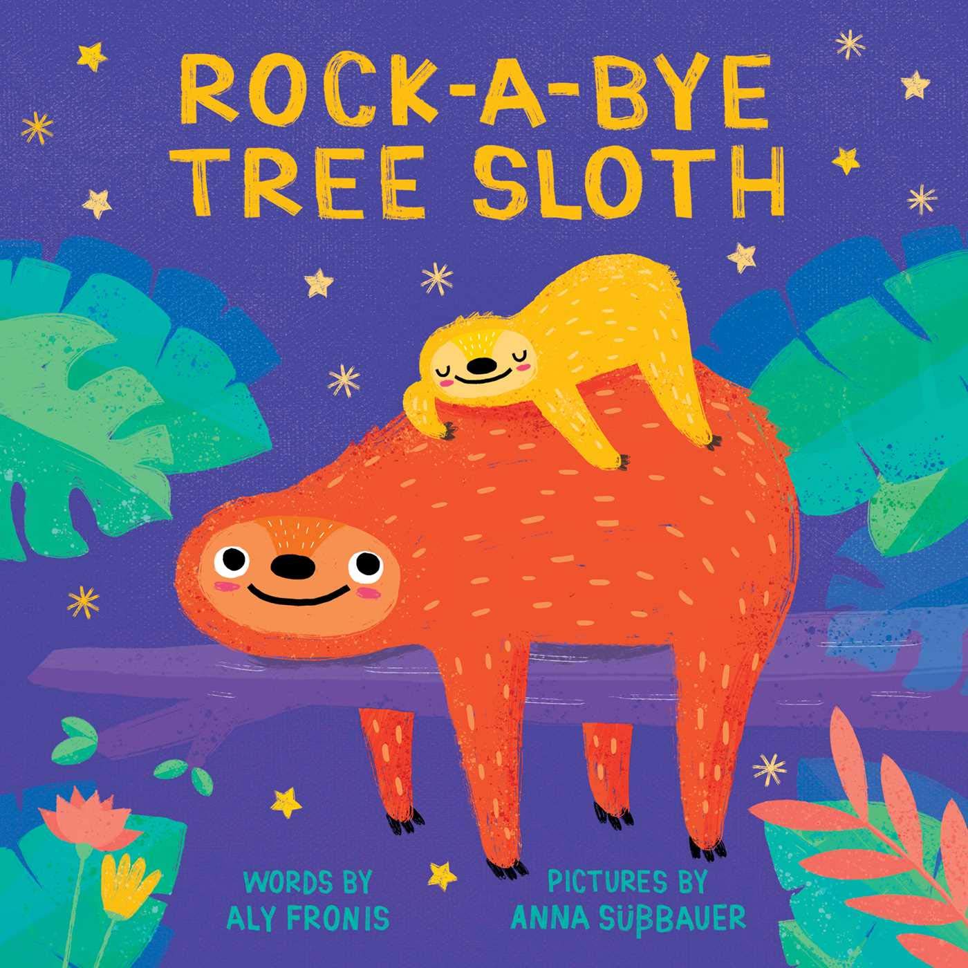 Paradise Clay SIM425 Rock-a-Bye Tree Sloth - Book