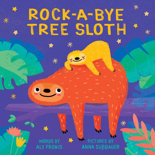 Paradise Clay SIM425 Rock-a-Bye Tree Sloth - Book