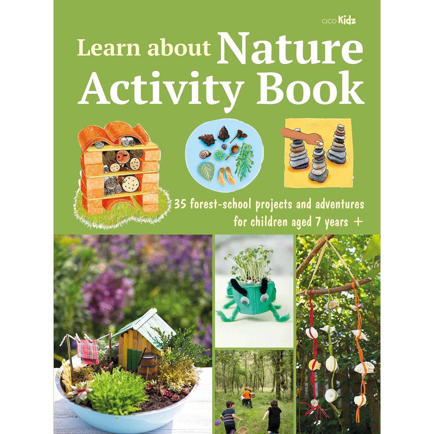 Paradise Clay SIM434 Learn about Nature Activity Book: 35 forest-school projects and adventures for children aged 7 years+ - Book