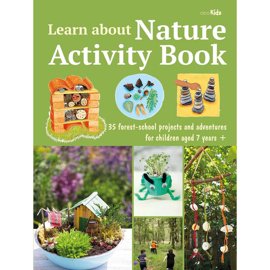 Paradise Clay SIM434 Learn about Nature Activity Book: 35 forest-school projects and adventures for children aged 7 years+ - Book