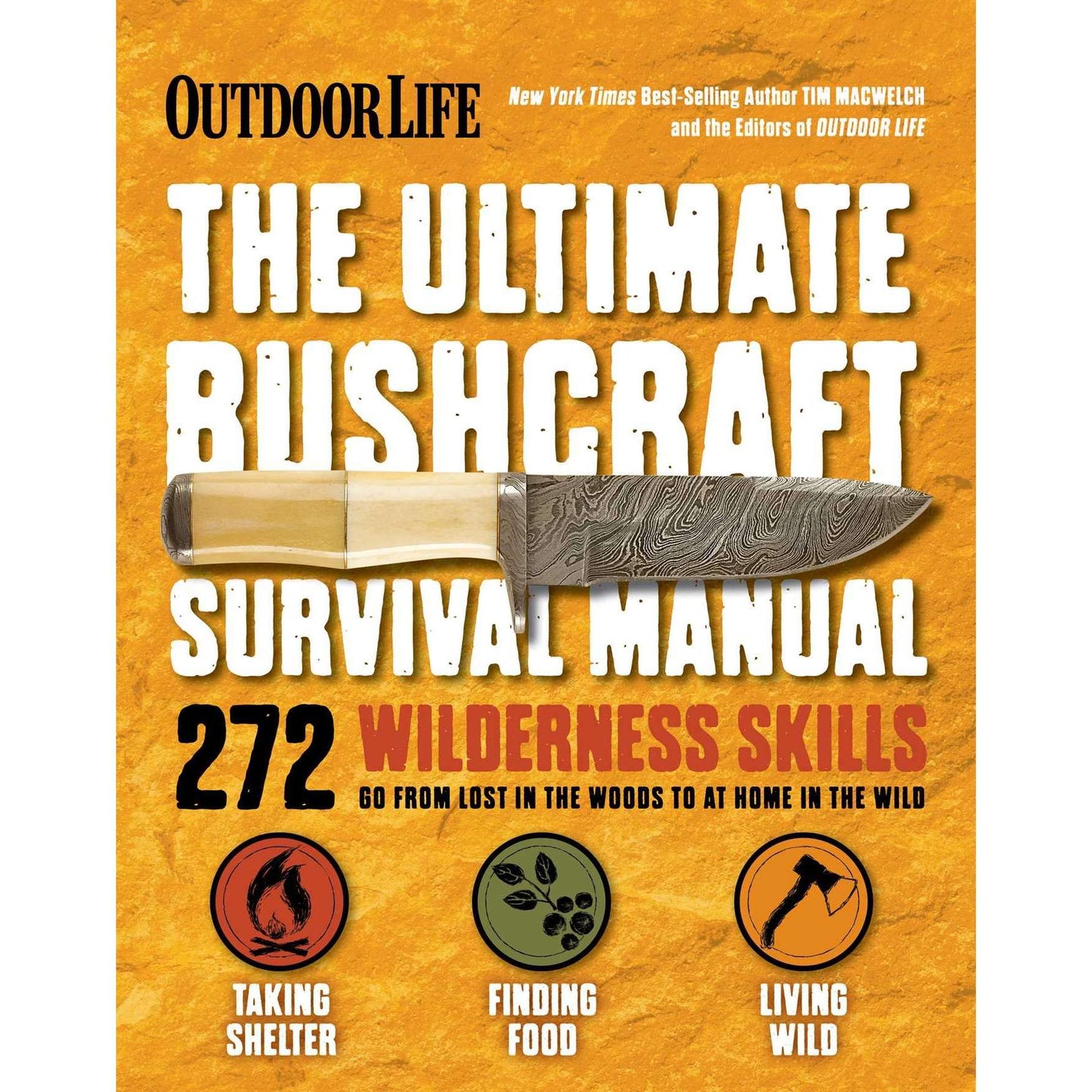 Paradise Clay SIM449 The Ultimate Bushcraft Survival Manual - Book