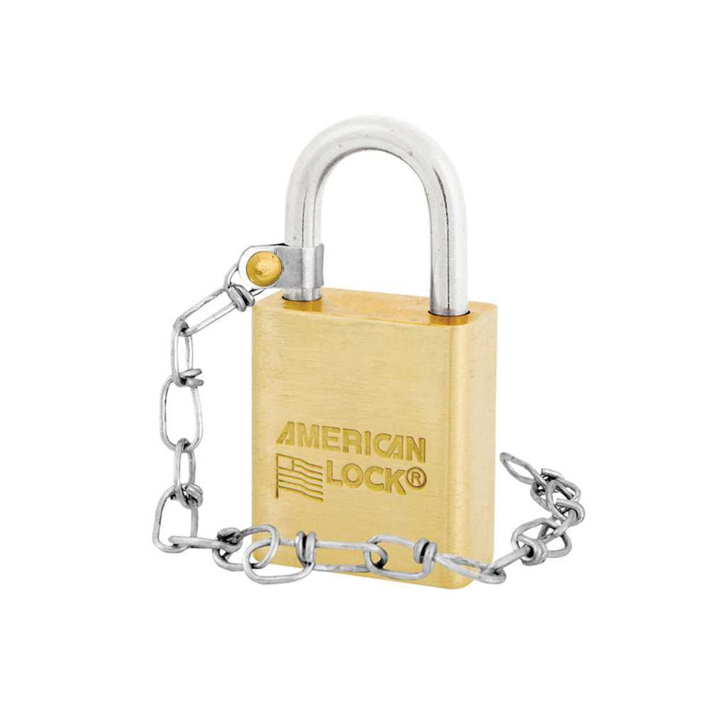 AbilityOne Sl40W American Lock Padlock Square With Chain