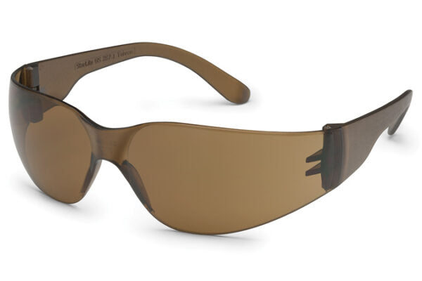 Gateway Safety 4686 StarLite Safety Glasses - Lightweight Wraparound Eye Protection with Polycarbonate Lens