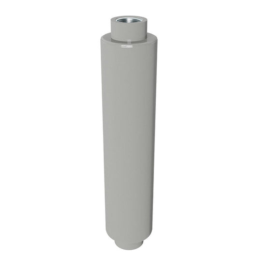 Solberg SLCR100 Regenerative Blower Silencer with Absorptive Media Pack 1 Inch Industrial Inline Air Silencer for Blowers & Vacuum Pumps