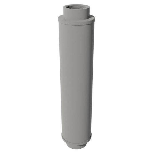 Solberg SLCR250 Regenerative Blower Silencer with Absorptive Media Pack 2.5 Inch Industrial Inline Air Silencer for Blowers & Vacuum Pumps
