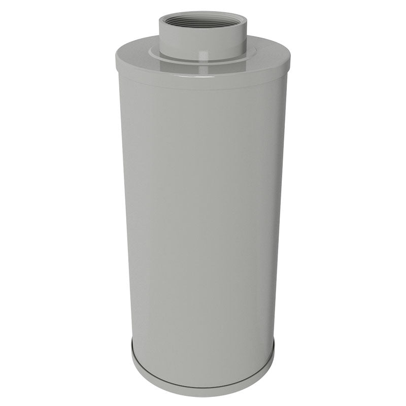Solberg SLCR400 Regenerative Blower Silencer with Absorptive Media Pack 4 Inch Industrial Inline Air Silencer for Blowers & Vacuum Pumps