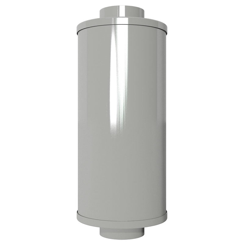 Solberg SLCR400 Regenerative Blower Silencer with Absorptive Media Pack 4 Inch Industrial Inline Air Silencer for Blowers & Vacuum Pumps