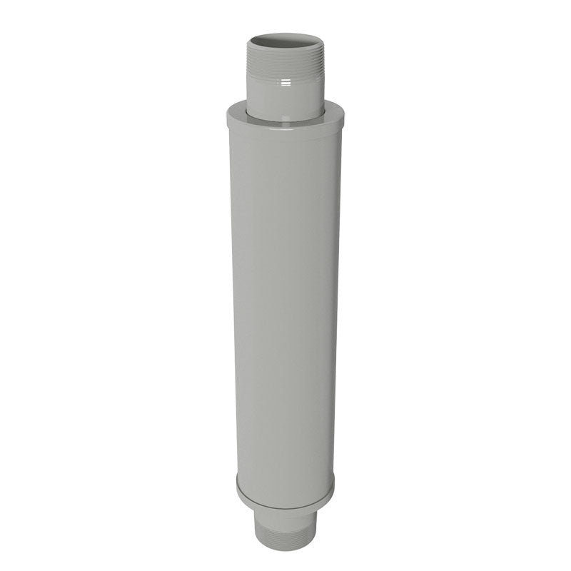 Solberg SLCRT200 Regenerative Blower Silencer with Absorptive Media Pack 2 Inch Industrial Inline Air Silencer for Blowers & Vacuum Pumps