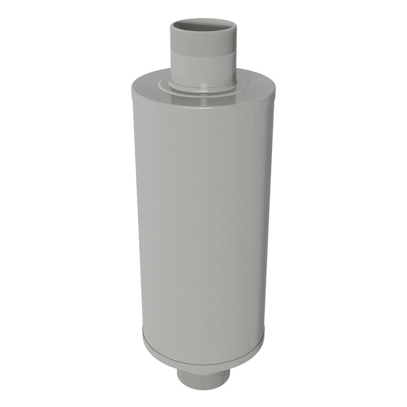 Solberg SLCRT400 Regenerative Blower Silencer with Absorptive Media Pack 4 Inch Industrial Inline Air Silencer for Blowers & Vacuum Pumps
