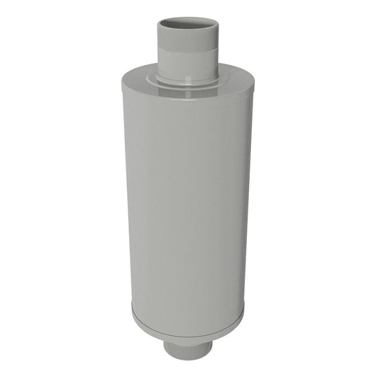 Solberg SLCRT400 Regenerative Blower Silencer with Absorptive Media Pack 4 Inch Industrial Inline Air Silencer for Blowers & Vacuum Pumps
