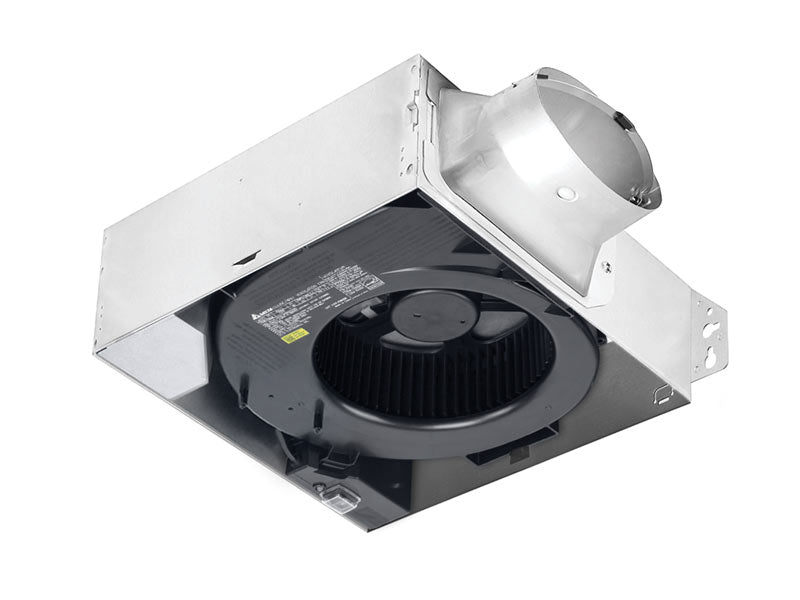 Delta Breez SLM80-110H-C BreezSlim Ventilation Fans 80/110 CFM Fan with Humidity Sensor and Full Speed Adjustable