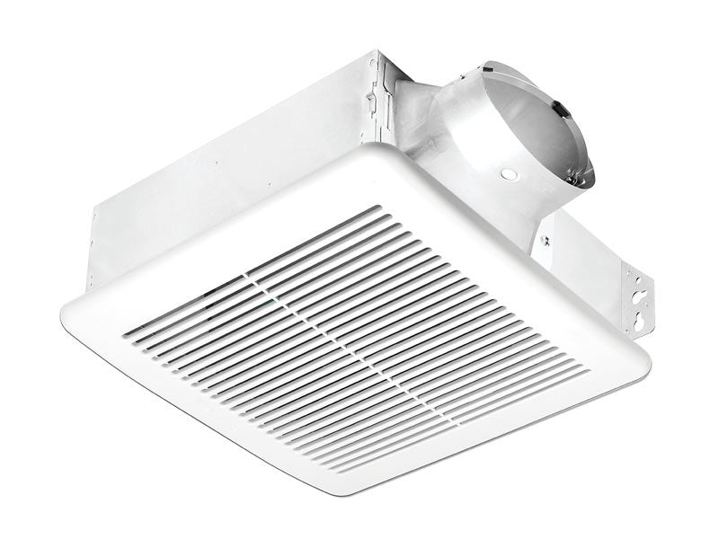 Delta Breez SLM80-110H-C BreezSlim Ventilation Fans 80/110 CFM Fan with Humidity Sensor and Full Speed Adjustable