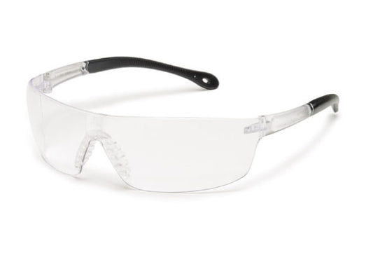 Gateway Safety 4480 StarLite SQUARED Safety Glasses - Contemporary Square Lens Lightweight Eye Protection with Soft Rubber Temples