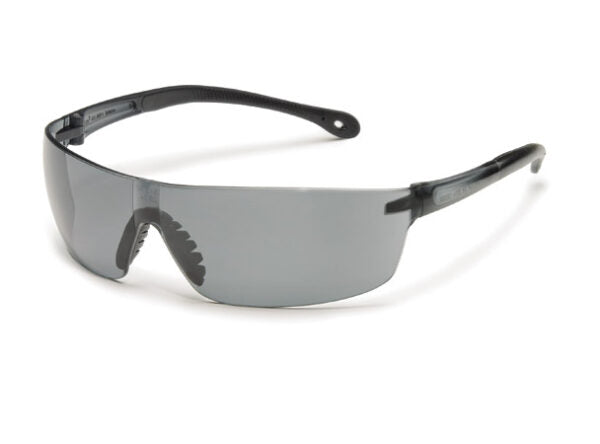 Gateway Safety 4483 StarLite SQUARED Safety Glasses - Contemporary Square Lens Lightweight Eye Protection with Soft Rubber Temples