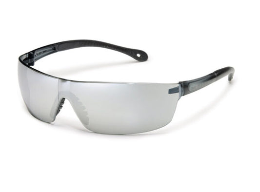 Gateway Safety 448M StarLite SQUARED Safety Glasses - Contemporary Square Lens Lightweight Eye Protection with Soft Rubber Temples