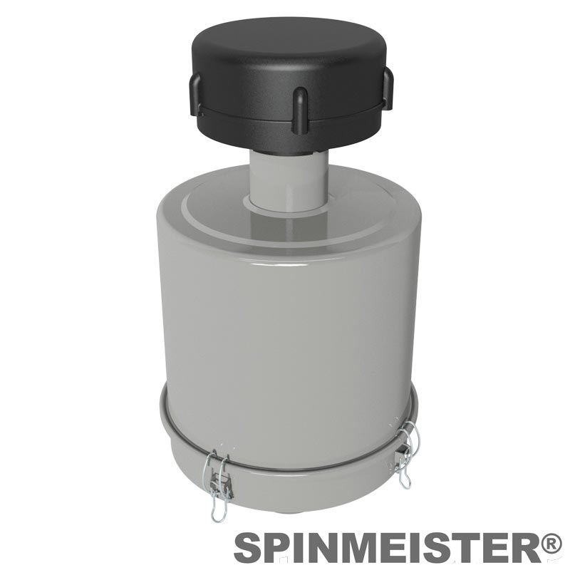 Solberg SM3-234P-300 SpinMeister Extreme Duty Inlet Filter, 3" NPT, Paper Element, 2 Micron