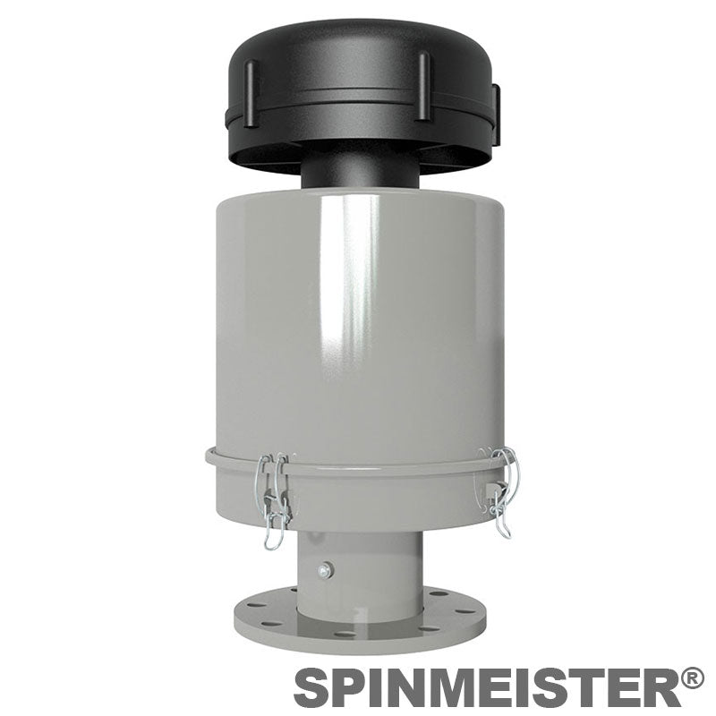 Solberg SM4-234P-400F SpinMeister Extreme Duty Inlet Filter, 4" Flange Connection, Paper Element, 2 Micron