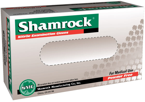 Shamrock 30314 - 30000 Series Nitrile Examination Gloves, Textured, Blue, Powder-Free, 5 Mil, Xlarge, (10 Boxes of 100)