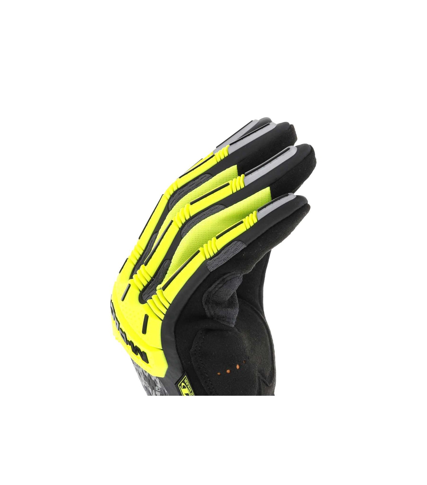 Mechanix Wear SMC-C91-008 Hi-Viz M-Pact® Open Cuff E5 High-Visibility Impact Gloves, Size-S