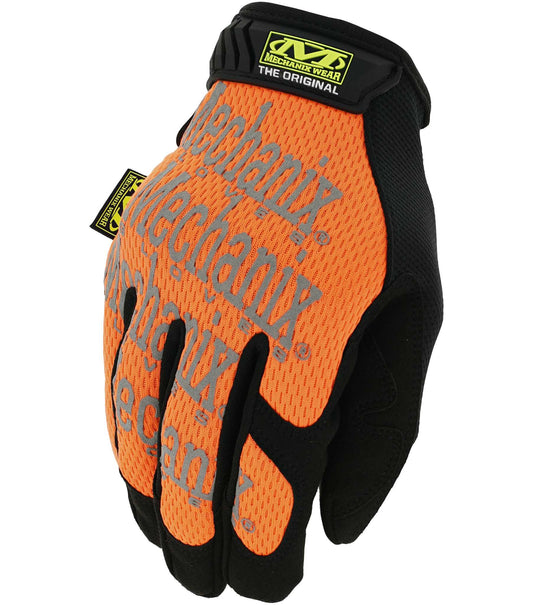 Mechanix Wear SMG-99-008 The Original® Hi-Viz Orange High-Visibility Work Gloves, Size-S