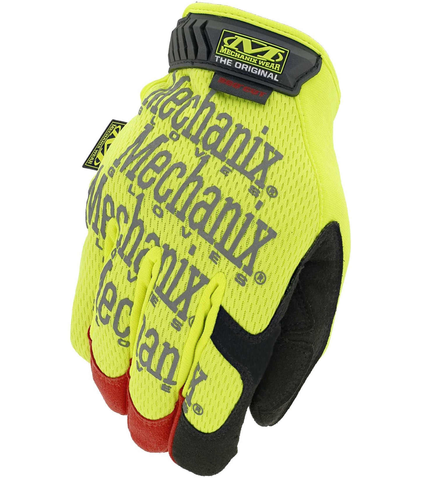 Mechanix Wear SMG-X91-008 The Original® Hi-Viz D4-360 Cut Resistant High-Visibility Work Gloves, Size-S