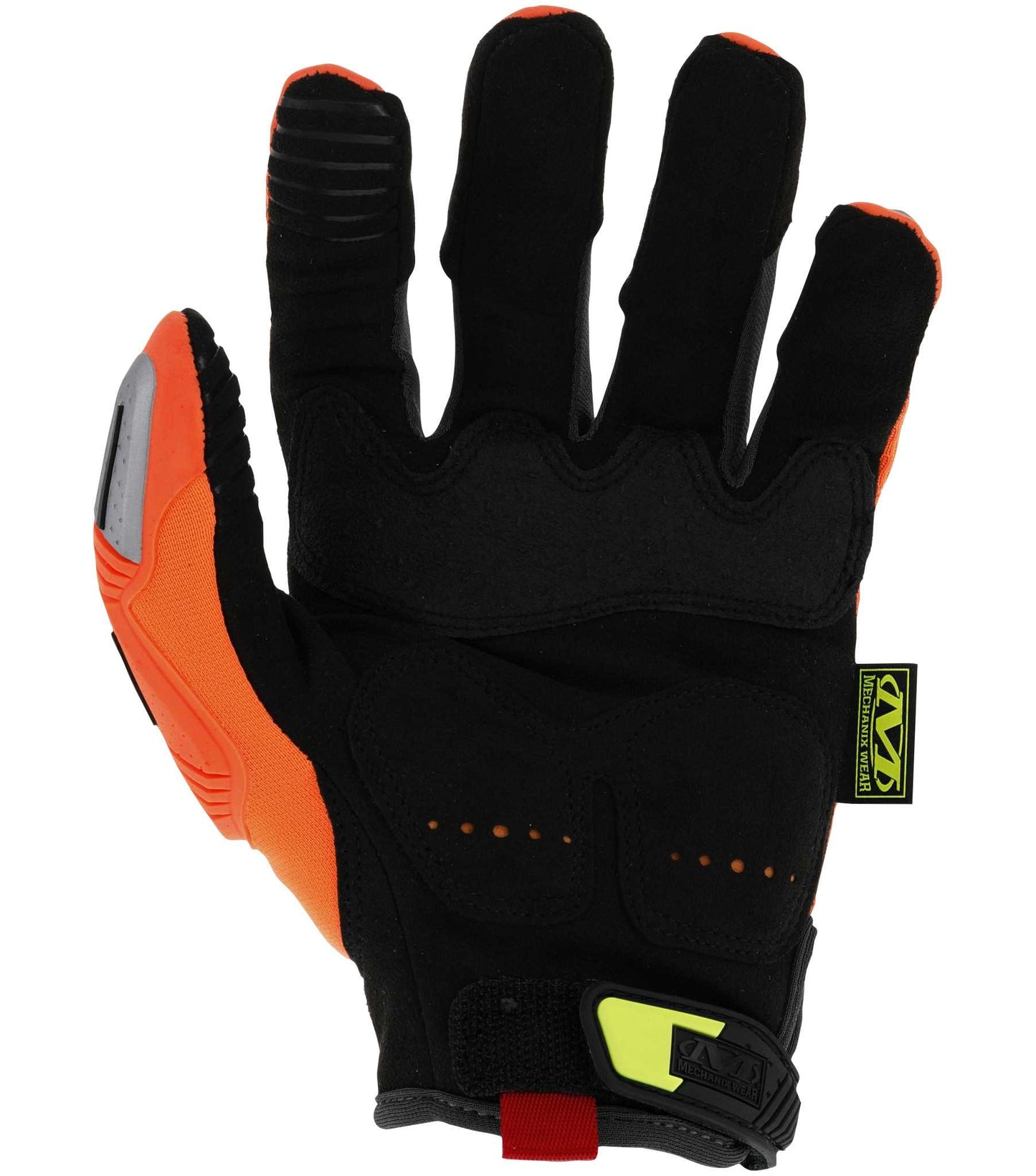 Mechanix Wear SMP-99-008 Hi-Viz Orange M-Pact® High-Visibility Impact Gloves, Size-S