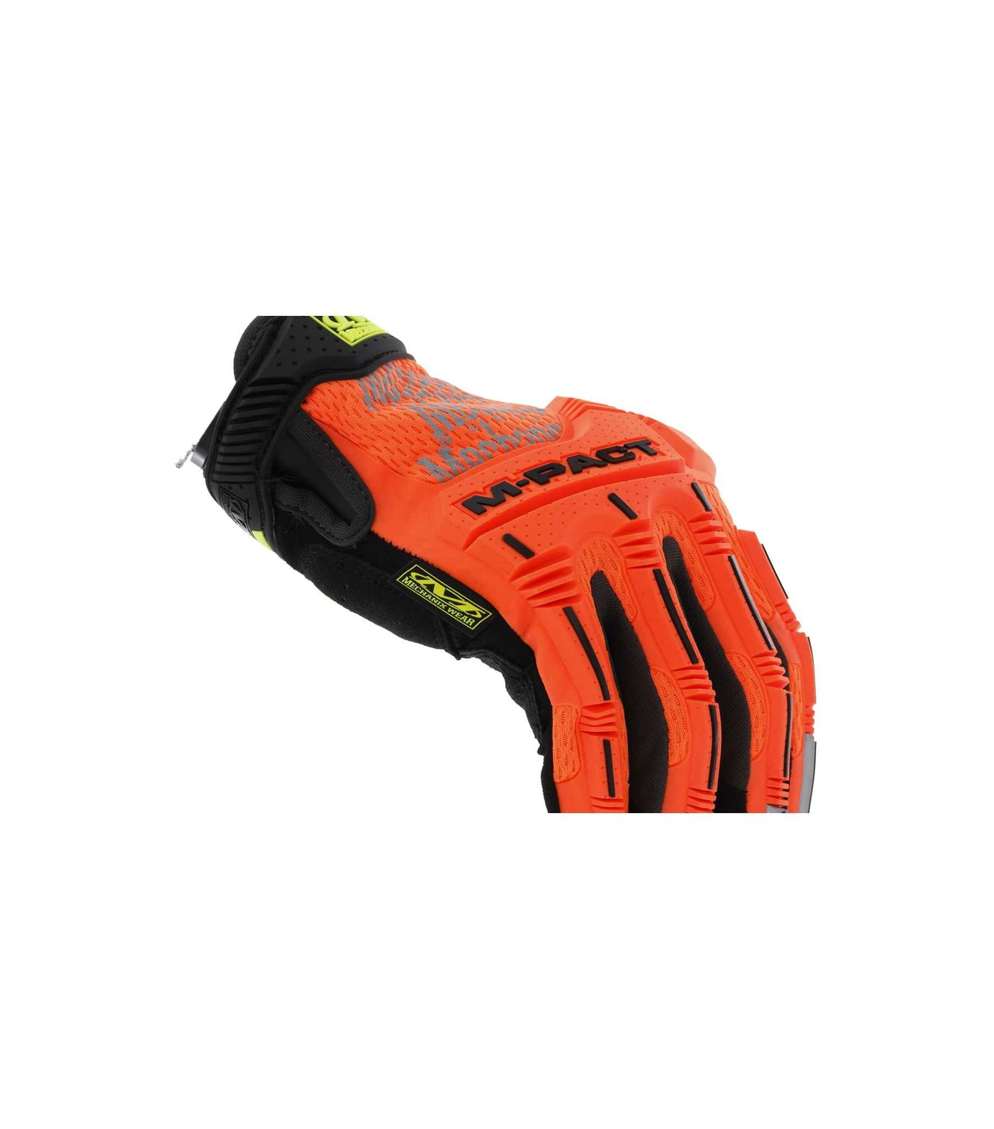 Mechanix Wear SMP-99-008 Hi-Viz Orange M-Pact® High-Visibility Impact Gloves, Size-S