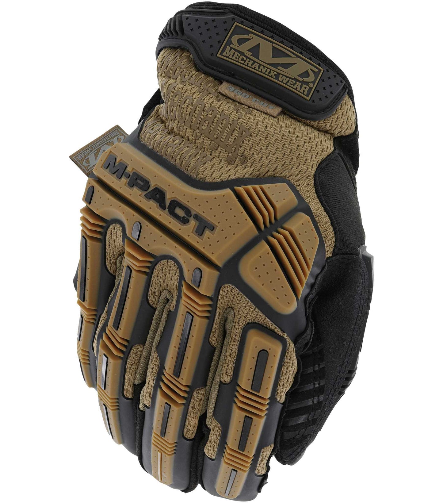 Mechanix Wear SMP-FX72-008 TAA M-Pact® Coyote D4-360 Tactical Impact Resistant Gloves, Size-S