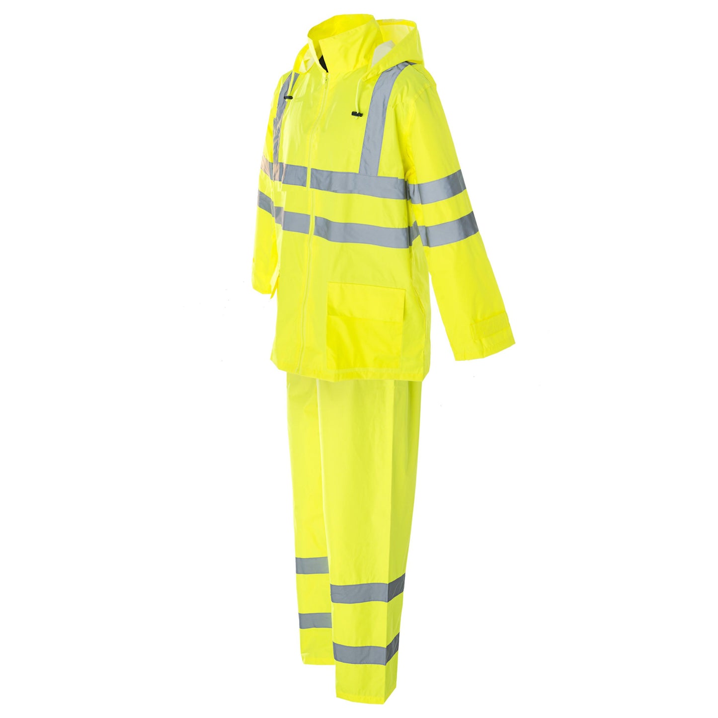 Cordova Safety SPR3GS3XL Rain Suit, Reptyle™, Hi-Vis, 2-Piece, Class 3