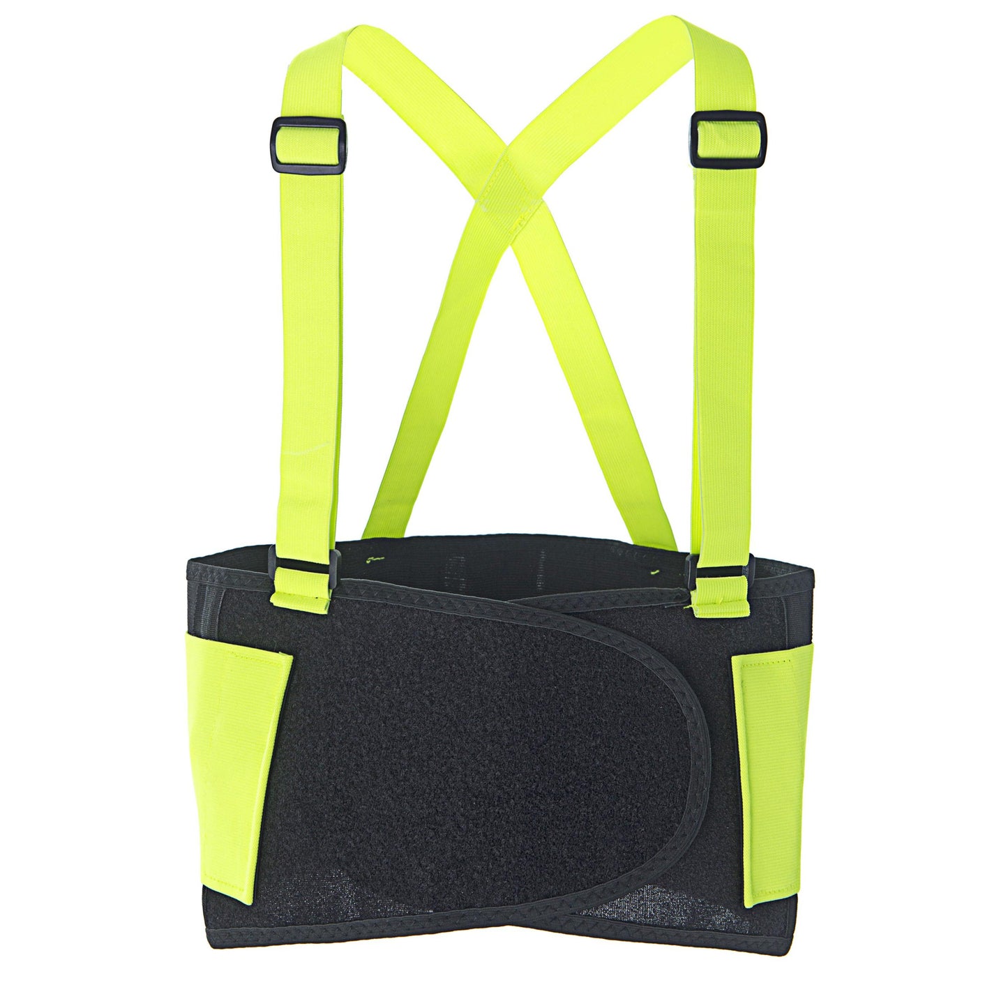 Cordova Safety SB100S Back Belt, Hi-Vis Lime