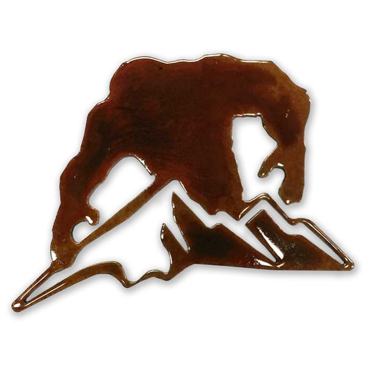 Paradise Clay PAR543 Bigfoot Mountain MAGNET - Bigfoot Gift