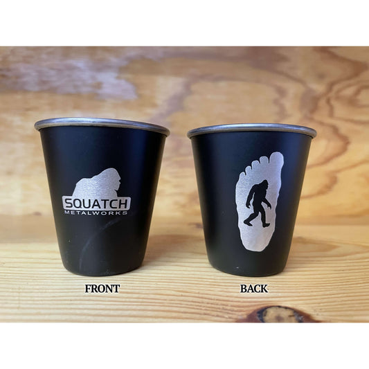 Paradise Clay SHG003 Squatch Metalworks STAINLESS-STEEL SHOTGLASS