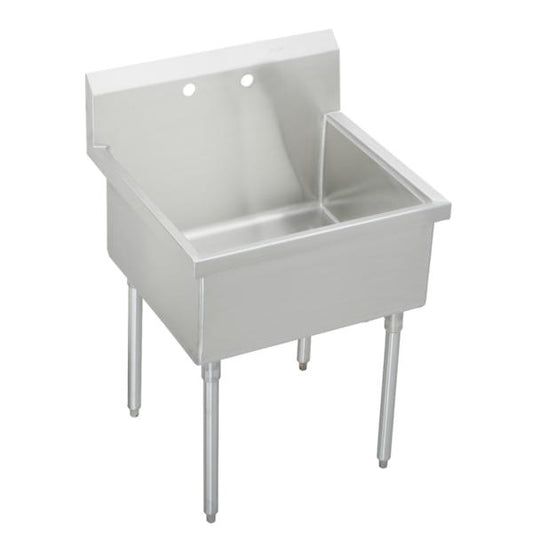 Elkay SS81362 Sturdibilt® Stainless Steel 39" x 27-1/2" x 14" Floor Mount Single Compartment Scullery Sink