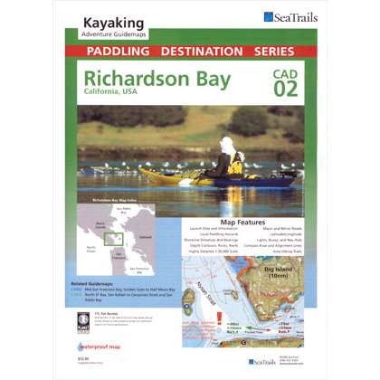 Paradise Clay STCAD02 Sea Trails Map: Richardson Bay