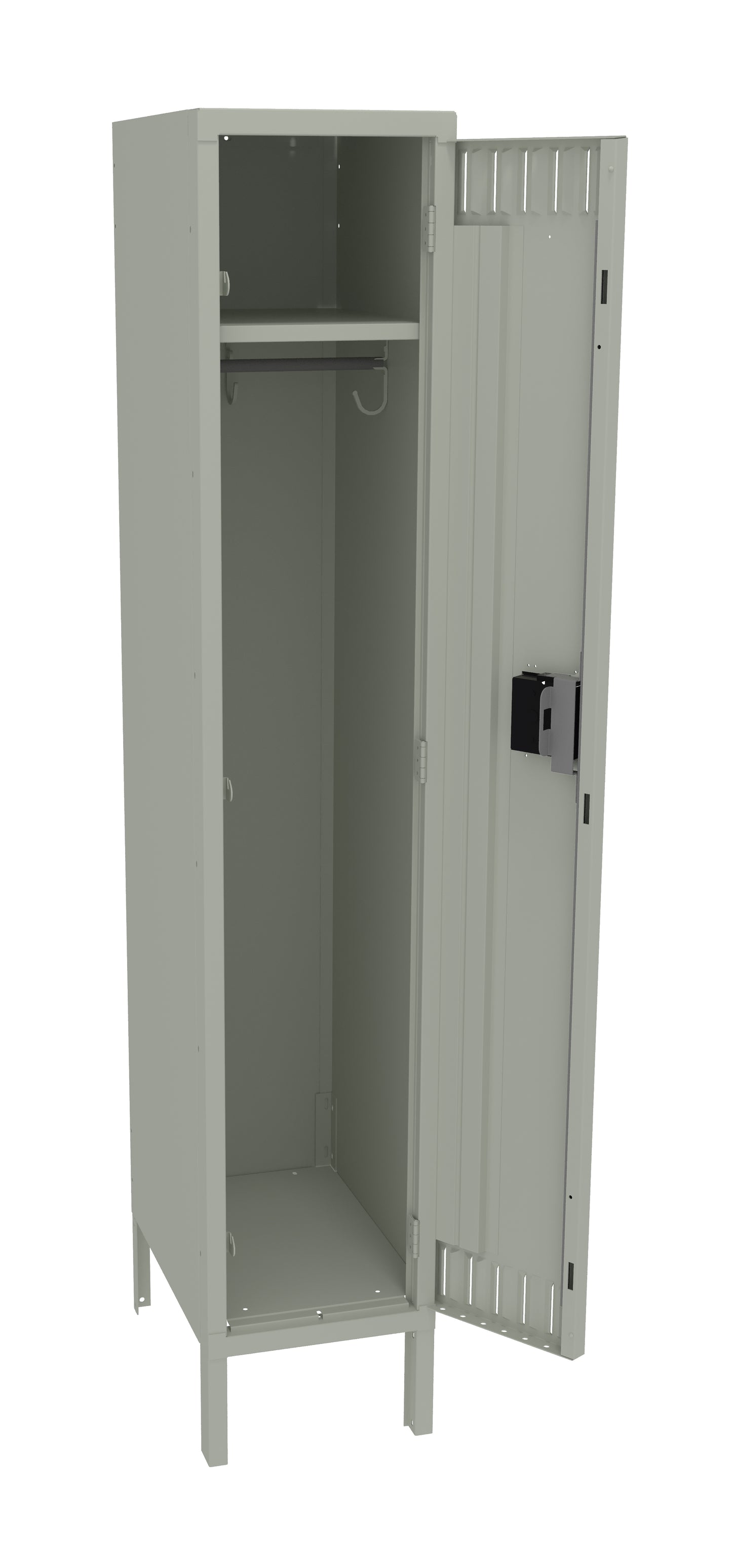 Tennsco STK-121860-1 Single Tier Locker - One Wide With Legs (Unassembled)