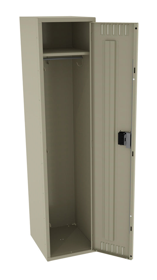 Tennsco STK-151860-A Single Tier Locker - One Wide Without Legs (Unassembled)