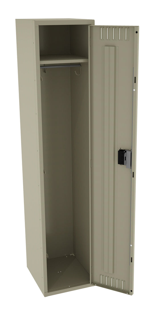 Tennsco STK-151872-A Single Tier Locker - One Wide Without Legs (Unassembled)