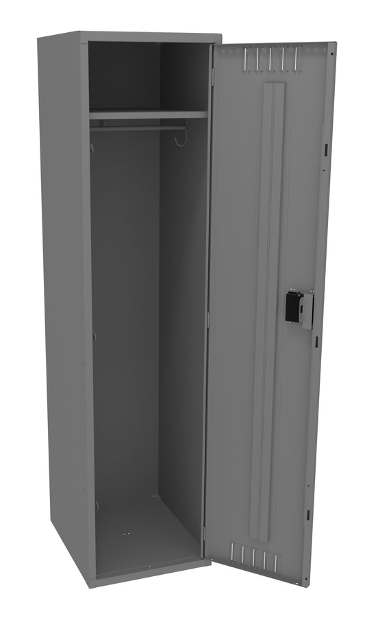 Tennsco STS-182172-A Single Tier Locker - One Wide Without Legs (Assembled)