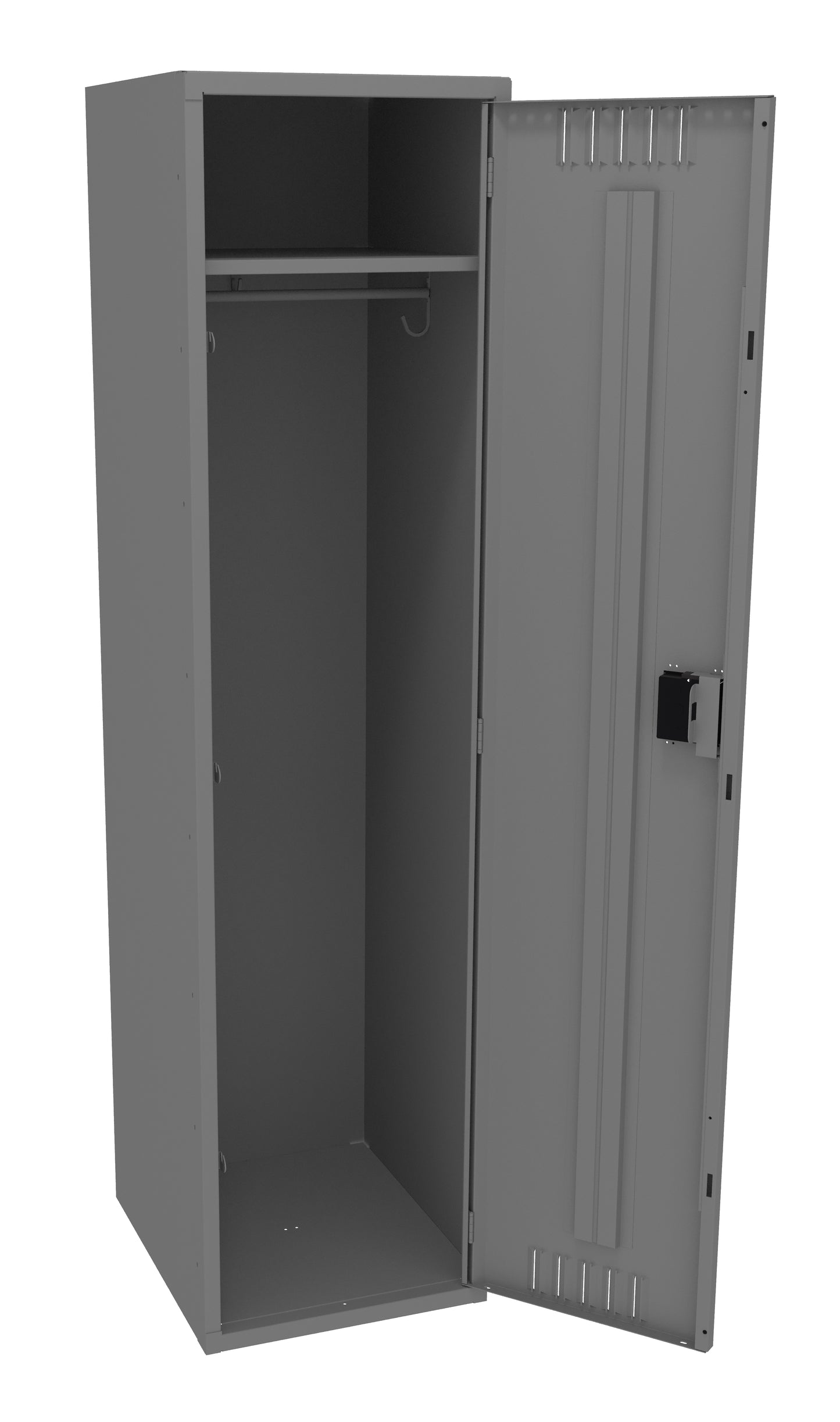 Tennsco STK-182172-A Single Tier Locker - One Wide Without Legs (Unassembled)