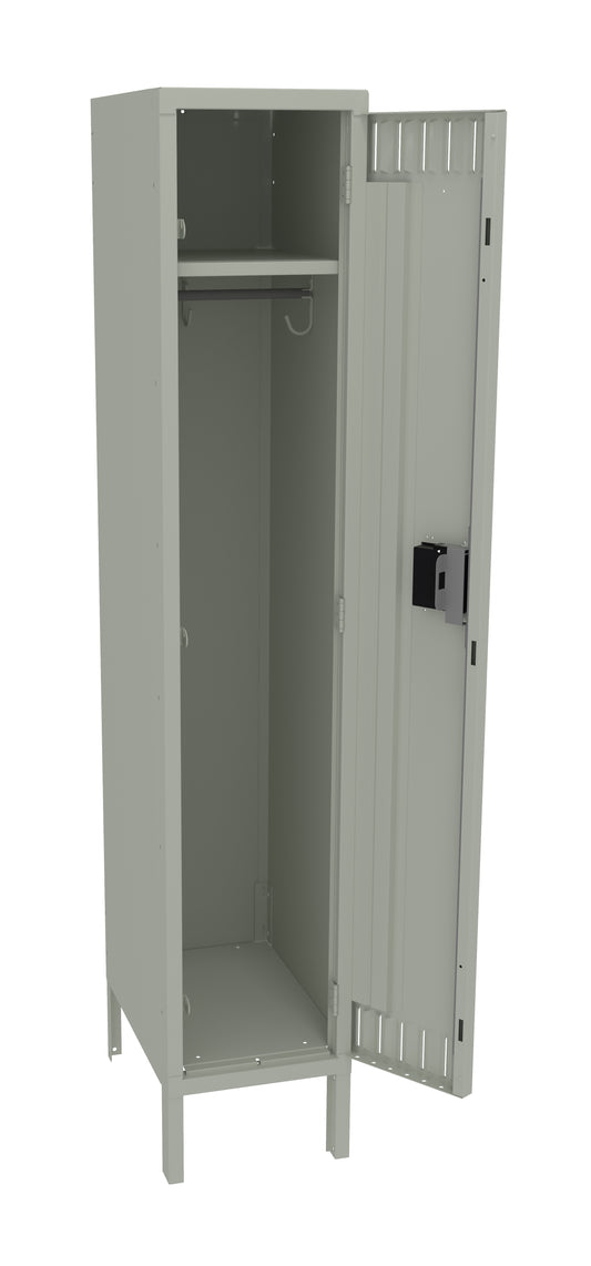 Tennsco STS-121860-1 Single Tier Locker - One Wide With Legs (Assembled)