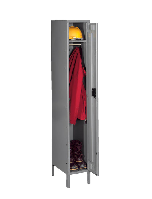 Tennsco STS-121872-1 Single Tier Locker - One Wide With Legs (Assembled)