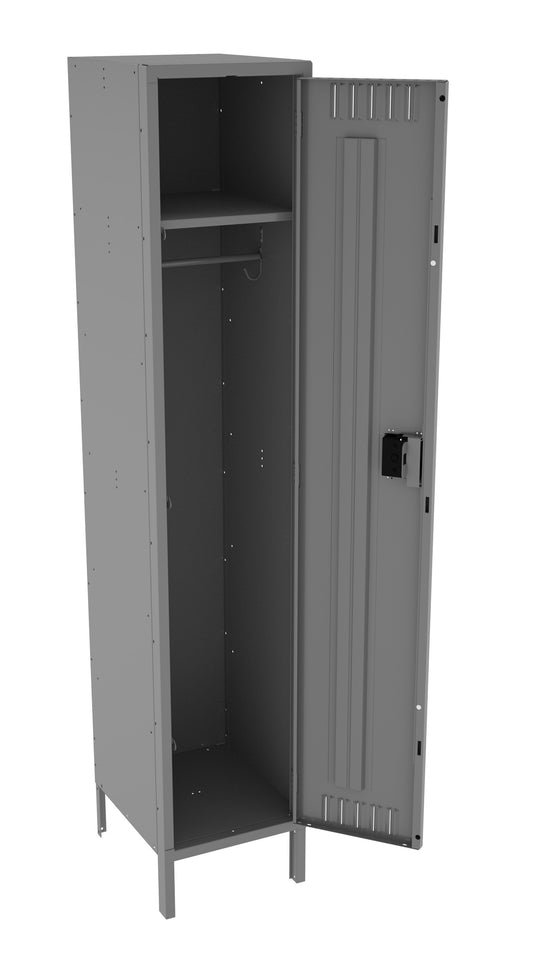 Tennsco STS-151872-1 Single Tier Locker - One Wide With Legs (Assembled)