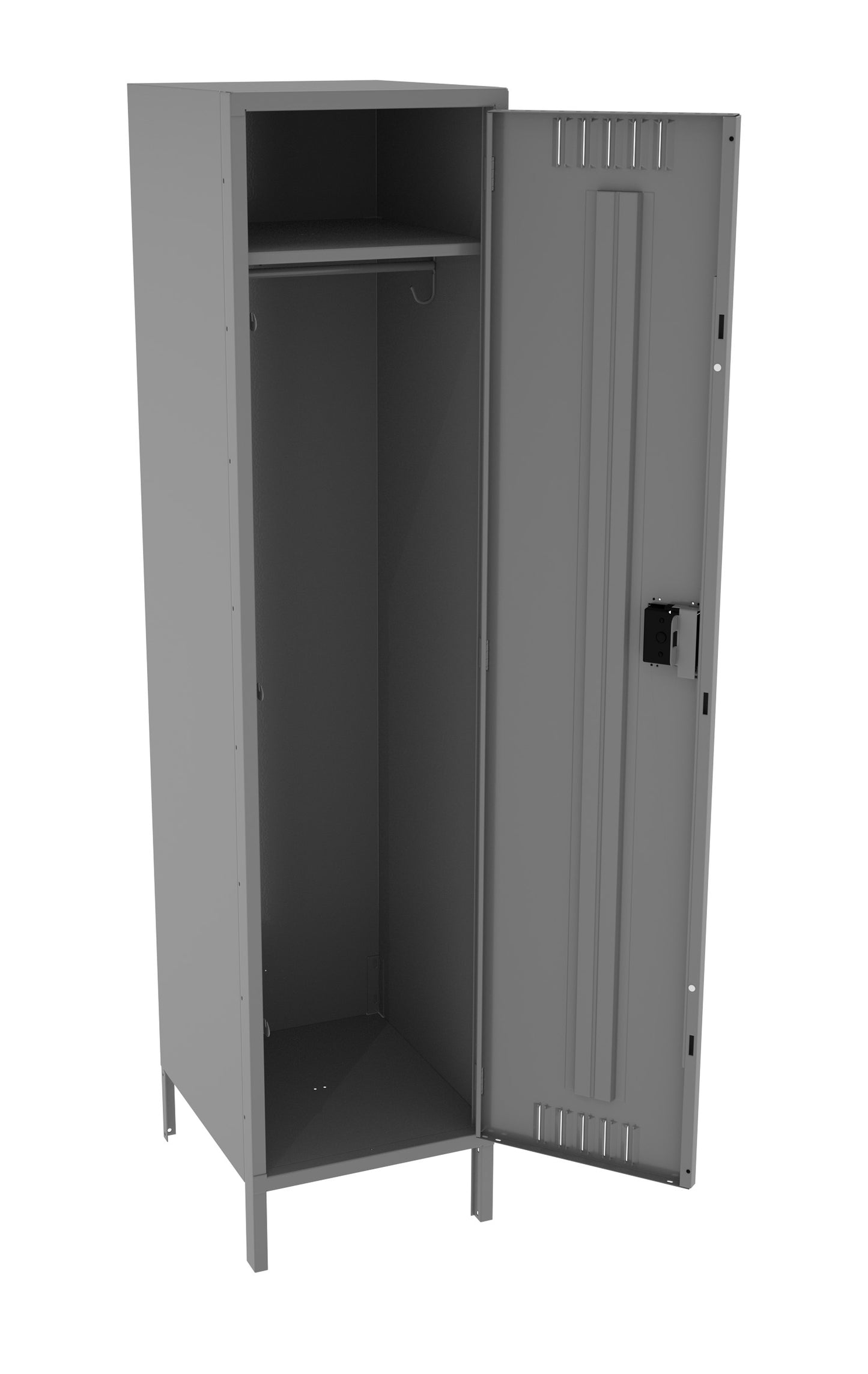 Tennsco STS-182172-1 Single Tier Locker - One Wide With Legs (Assembled)