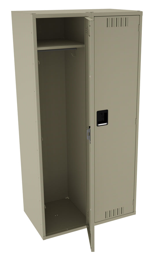Tennsco STS-182172-B Single Tier Locker - Two Wide Without Legs (Assembled)
