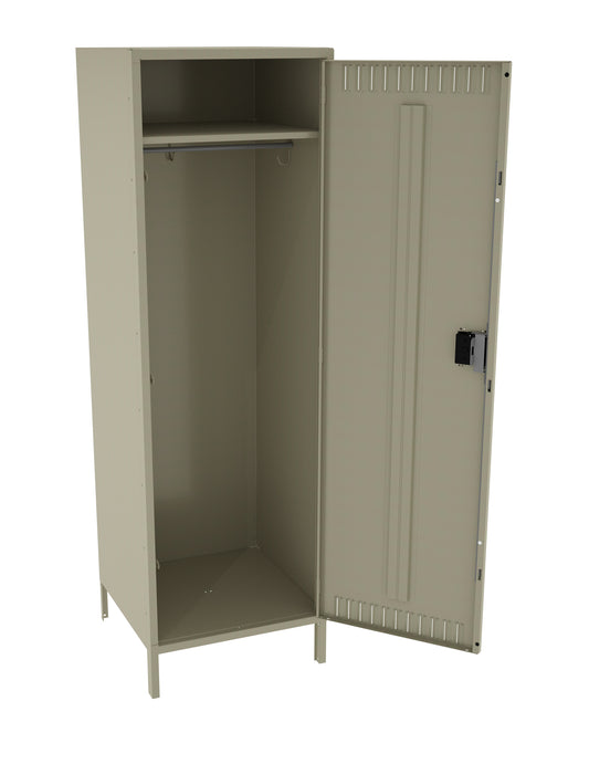 Tennsco STS-242472-1 Single Tier Locker - One Wide With Legs (Assembled)