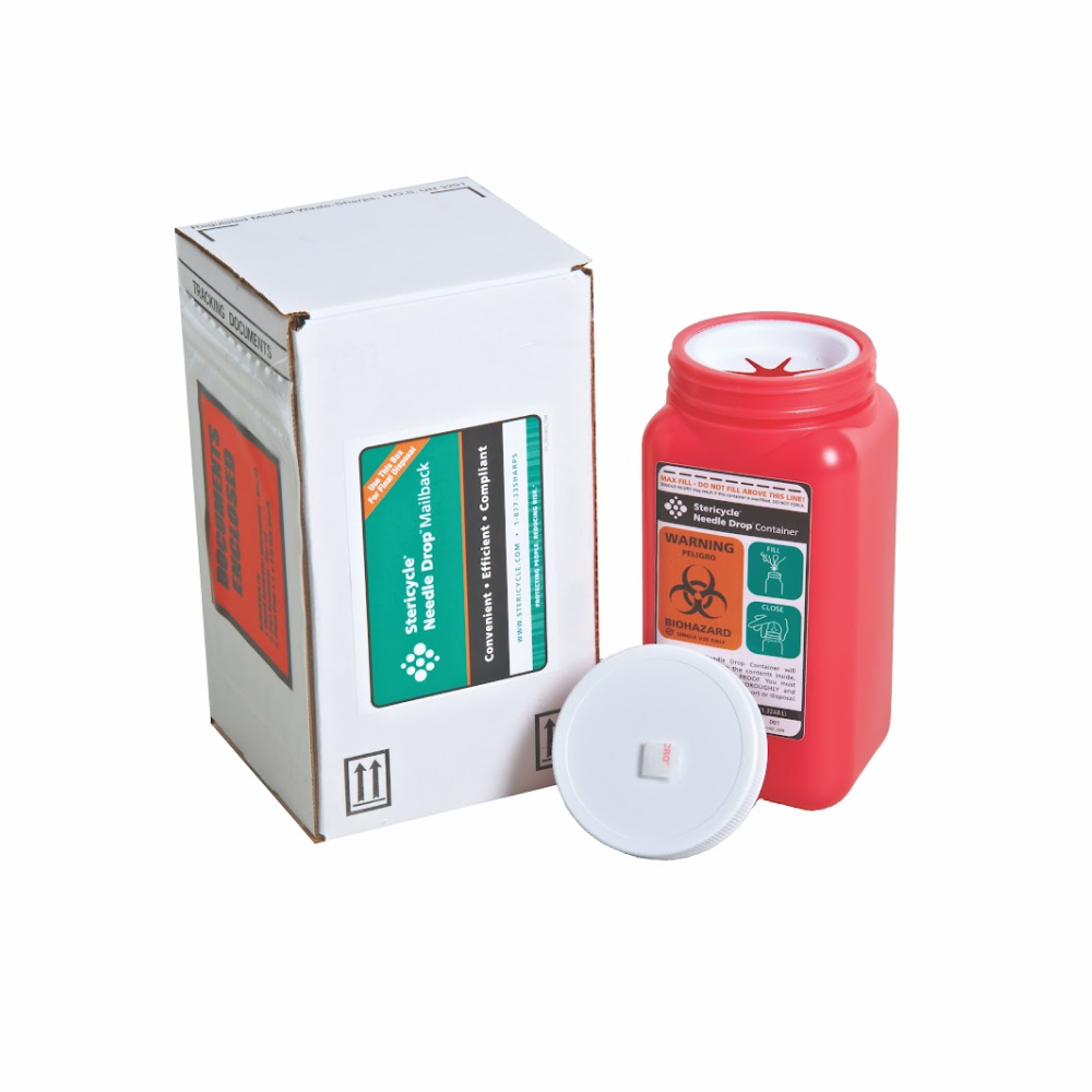 Recycle-Pak SUPPLY-113 One Quart Sharps Disposal System