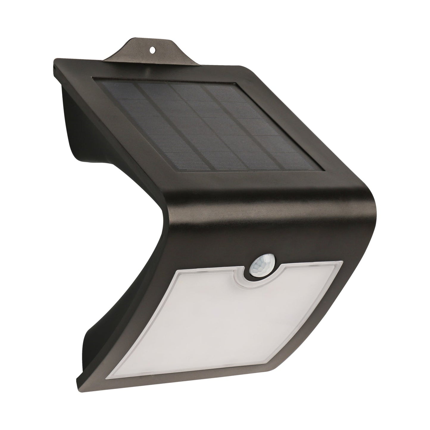 Feit Electric SV6/BLK/SOL Black V-Shape Solar Powered LED Security Light with Dusk to Dawn and Motion Sensor in Daylight (5000K)