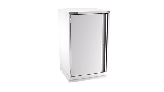 Champion Tool Storage SW2100-FDIL-FTB-LG 1-Door Standard Depth Modular Cabinet SW2100 | 28-1/4"W x 45-1/4"H x 28-1/2"D, Light Gray